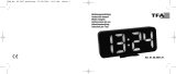 TFA Digital Alarm Clock with LED Digits Manuale utente
