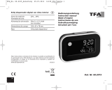 TFA Digital Alarm Clock with Room Climate Manuale del proprietario