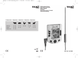 TFA Digital BBQ Meat/Oven Thermometer KÜCHEN-CHEF DUO-THERM Manuale del proprietario