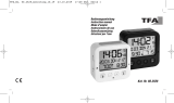 TFA Digital Radio-Controlled Alarm Clock with Temperature BINGO Manuale utente