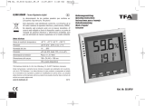 TFA Digital Thermo-Hygrometer KLIMA GUARD Manuale utente