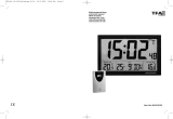 TFA Digital XL Radio-Controlled Clock with Outdoor and Indoor Temperature Manuale utente