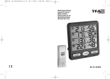 TFA Wireless Thermo-Hygrometer with 3 Transmitters KLIMA-MONITOR Manuale utente