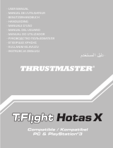 Thrustmaster Thrustmaster T-Flight Stick X PS3 Manuale utente