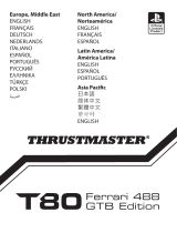 Thrustmaster T80 Ferrari 488 GTB Edition Volant Racing Manuale utente