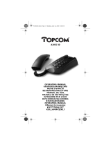 Topcom Axiss 50 Manuale utente