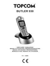 Topcom Butler 930 Guida utente