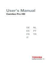 Toshiba Camileo Pro HD Guida utente