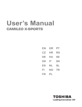 Toshiba Camileo X-Sports Istruzioni per l'uso