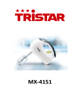 Tristar MX-4151 Manuale del proprietario