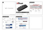 Trust Xpress Wireless Keyboard Manuale utente