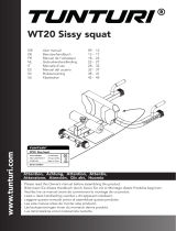 Tunturi WT20 Sissy squat Manuale del proprietario