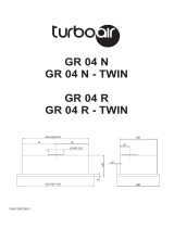 Turbo Air ALPI GREY/LUX/A/56 Manuale utente