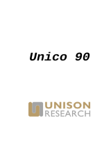 Unison Research Unico 90 Manuale utente