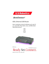 USRobotics SureConnect U.S. Robotics SureConnect ADSL Ethernet/USB Router Manuale utente