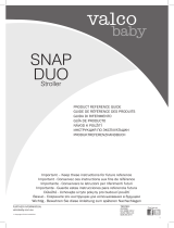 Valco baby Snap Duo Istruzioni per l'uso