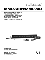 Velleman MML24CN Manuale utente