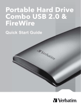 Verbatim Portable Hard Drive Combo USB Manuale utente