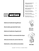 Vetus MV12A, MV24A, MV24B2 Guida d'installazione