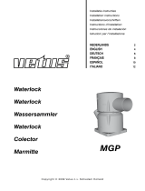 Vetus Waterlock type MGP Guida d'installazione