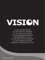 Vision AV-1301+CS-1300 Manuale del proprietario