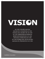 Vision AV-1500 Manuale utente