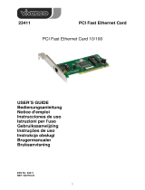Vivanco PCI -> 10/100 Mbps Ethernet Card Guida utente