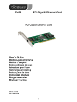 Vivanco PCI -> 10/100/1000 Mbps Ethernet Card Manuale del proprietario