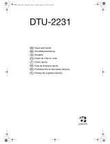 Mode DTU-2231 Istruzioni per l'uso