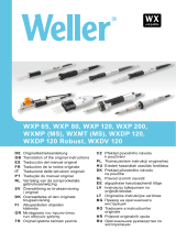 Weller WXMP Set Istruzioni per l'uso
