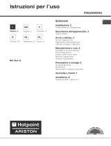 Hotpoint Ariston BS 16xx G Guida utente