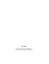 Scholtes CP 756 G (FR) Manuale del proprietario