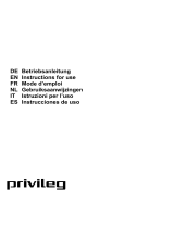 Privileg DGHBS 64 LM X Manuale del proprietario