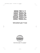 KitchenAid KRSC 9005/A+ Guida utente