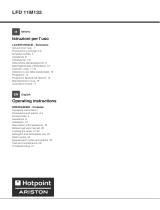 Hotpoint-Ariston LFD 11M132 OCIX EU Manuale del proprietario