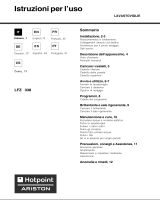Hotpoint-Ariston LFZ 338 A IX/HA Manuale del proprietario