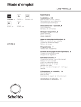 Scholtes lvx 1246 ix Manuale del proprietario
