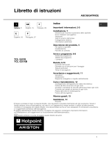Hotpoint-Ariston FTCD87B6K Manuale del proprietario