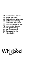 Whirlpool WEI 9FF LR WH Manuale del proprietario