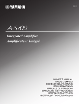 Yamaha A-S700 Manuale del proprietario