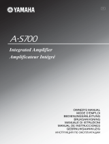 Yamaha A-S700 Manuale del proprietario