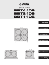 Yamaha BBT-110S Manuale utente