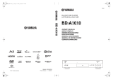 Yamaha BD-A1010BD-A1020 Manuale del proprietario