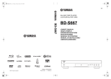 Yamaha BD-S667 Manuale del proprietario