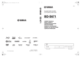 Yamaha BD-S671 Manuale del proprietario