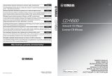 Yamaha CD-N500 Black Manuale utente