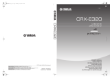 Yamaha CRX-E320 Manuale del proprietario