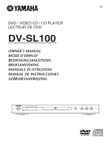 Yamaha DVSL100 Manuale del proprietario