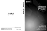 Yamaha DVX-1000 Manuale del proprietario