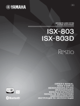 Yamaha ISX-803 Manuale del proprietario